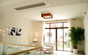 客厅中央空调效果图